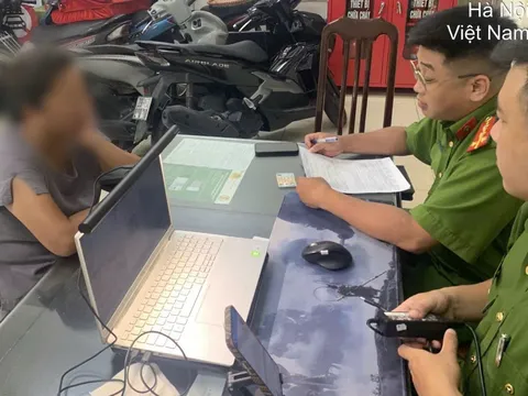 Xử lý trường hợp trông giữ phương tiện trái phép tại khu vực nhà tang lễ TP.Hà Nội