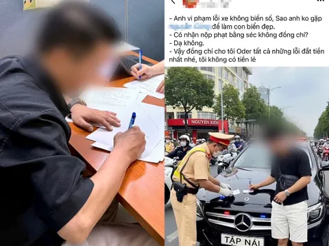Xử phạt nam thanh niên sử dụng AI đăng tin sai sự thật về lực lượng Cảnh sát giao thông