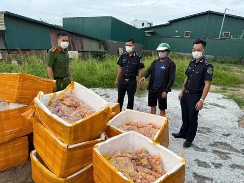 Bắt đối tượng tập kết 700kg trứng gà non đông lạnh không rõ nguồn gốc