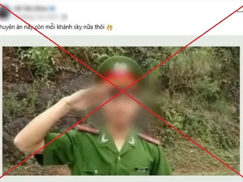 Xử phạt trường hợp đăng ảnh mặc trang phục công an để 'câu like'
