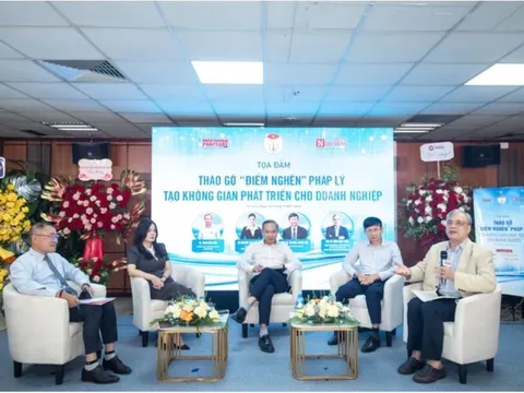 Tổng thuật Tọa đàm 'Tháo gỡ điểm nghẽn pháp lý tạo không gian phát triển cho doanh nghiệp'