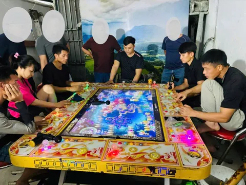 Bắt nhóm đối tượng đánh bạc dưới hình thức game bắn cá ở Lào Cai