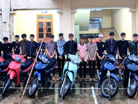 Khởi tố 25 đối tượng gây rối trật tự công cộng