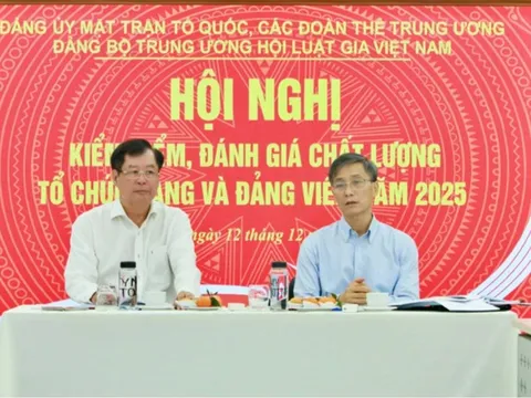 Đảng bộ Hội Luật gia Việt Nam: Hoàn thành xuất sắc nhiệm vụ năm 2025