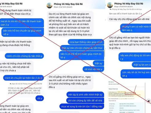 Cảnh báo thủ đoạn lừa đảo mua vé máy bay online dịp Tết Nguyên đán