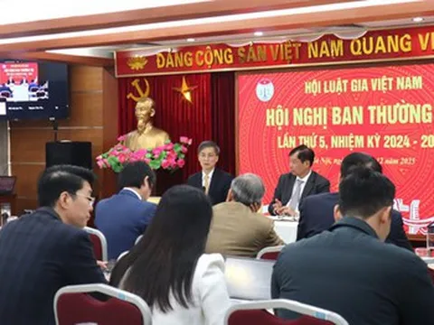 Hội nghị Ban Thường vụ Hội Luật gia Việt Nam lần thứ 5
