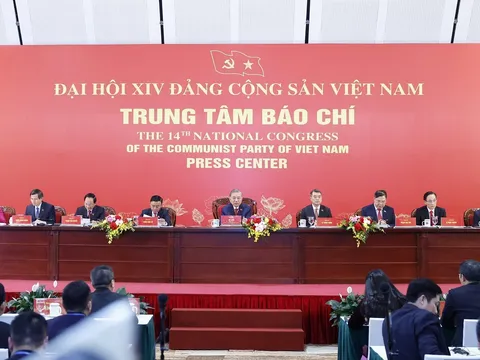 Tổng Bí thư Tô Lâm chủ trì họp báo quốc tế công bố kết quả Đại hội XIV của Đảng