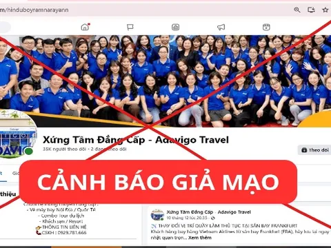 Bộ Công an cảnh báo các hình thức lừa đảo du lịch dịp Tết Bính Ngọ 2026