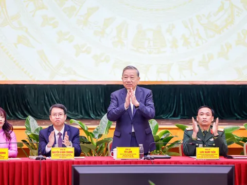 Tổng Bí thư Tô Lâm dự Hội nghị tiếp xúc cử tri với người ứng cử đại biểu Quốc hội