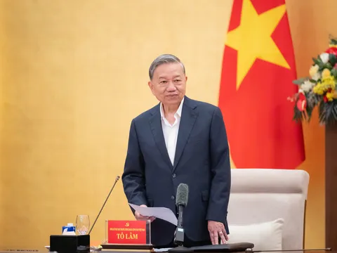 Tổng Bí thư Tô Lâm chủ trì công bố quyết định kiểm tra, giám sát với Ban Thường vụ Đảng ủy Quốc hội