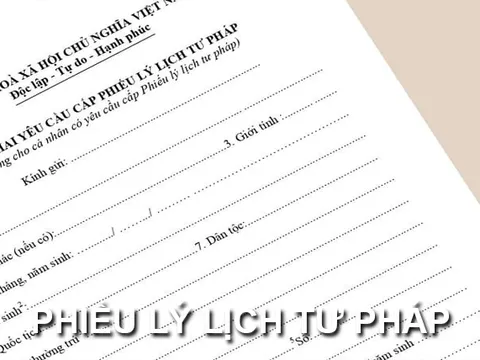 Hoàn thiện cơ chế phối hợp tra cứu xác minh, cung cấp thông tin lý lịch tư pháp