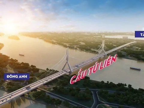 Hà Nội chốt vị trí, phương án tuyến cầu Tứ Liên và đường hai đầu cầu