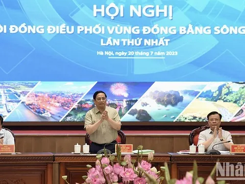 Thủ tướng Phạm Minh Chính chủ trì Hội nghị Hội đồng điều phối vùng đồng bằng sông Hồng