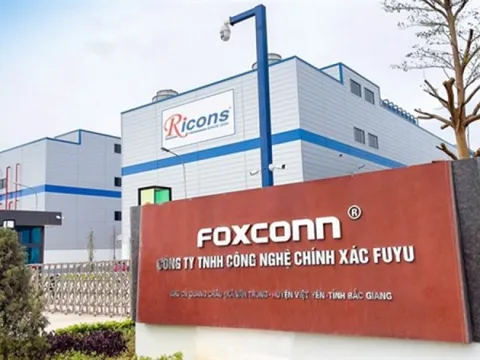 Foxconn đạt lợi nhuận 7.540 tỷ từ các đơn vị ở Việt Nam