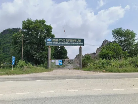 Thanh Hóa: Khai thác khoáng sản vượt ra ngoài ranh giới một DN bị xử phạt 170 triệu