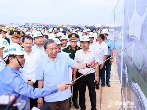 Tổng Bí thư Tô Lâm kiểm tra Dự án Sân bay Long Thành