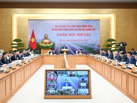 Thủ tướng: Triển khai các dự án đường sắt với mệnh lệnh hành động và trách nhiệm cao nhất