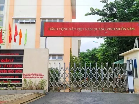 Loạt gói thầu tiết kiệm ngân sách dưới 1% tại Ban Quản lý dự án đầu tư xây dựng khu vực Hóc Môn