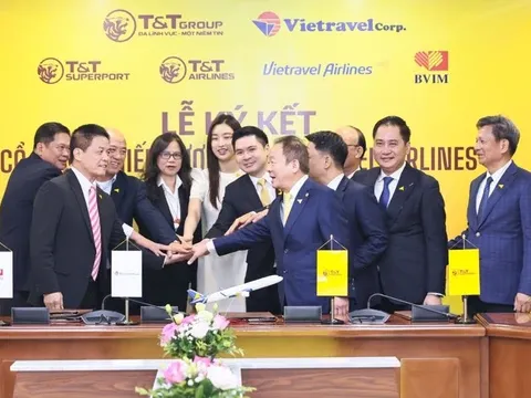 T&T Group trở thành cổ đông chiến lược của Vietravel Airlines