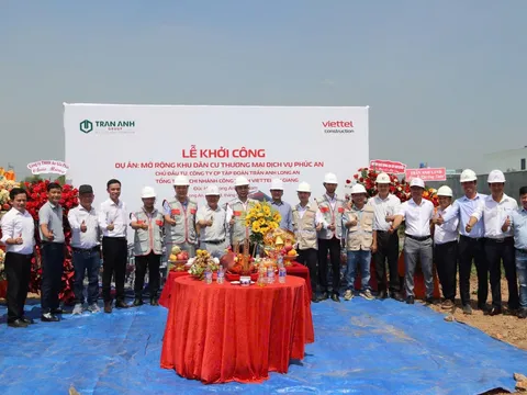 Trần Anh Group chính thức khởi công xây dựng Khu dân cư Phúc An mở rộng