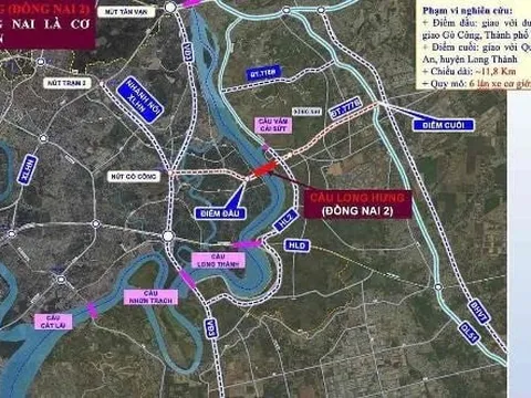 Khởi công cầu Long Hưng 11.500 tỷ đồng nối TP.HCM - Đồng Nai: Bước ngoặt hạ tầng phía Đông