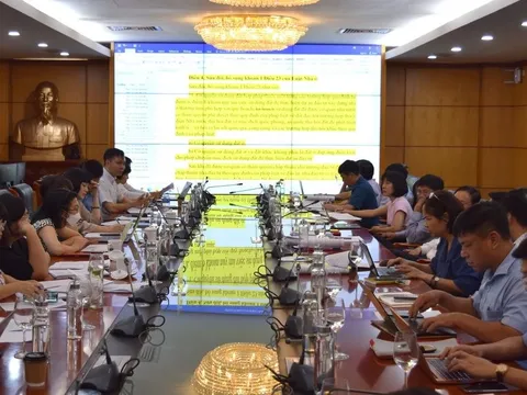 Bộ TN&MT làm việc với Bộ KH&ĐT và Bộ Tài chính về hoàn thiện Dự án Luật Đất đai (sửa đổi)